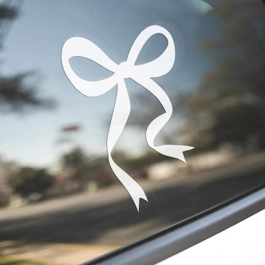 Body Jewelry Stickers - 1 шт. наклейка-бантик для автомобиля, виниловая