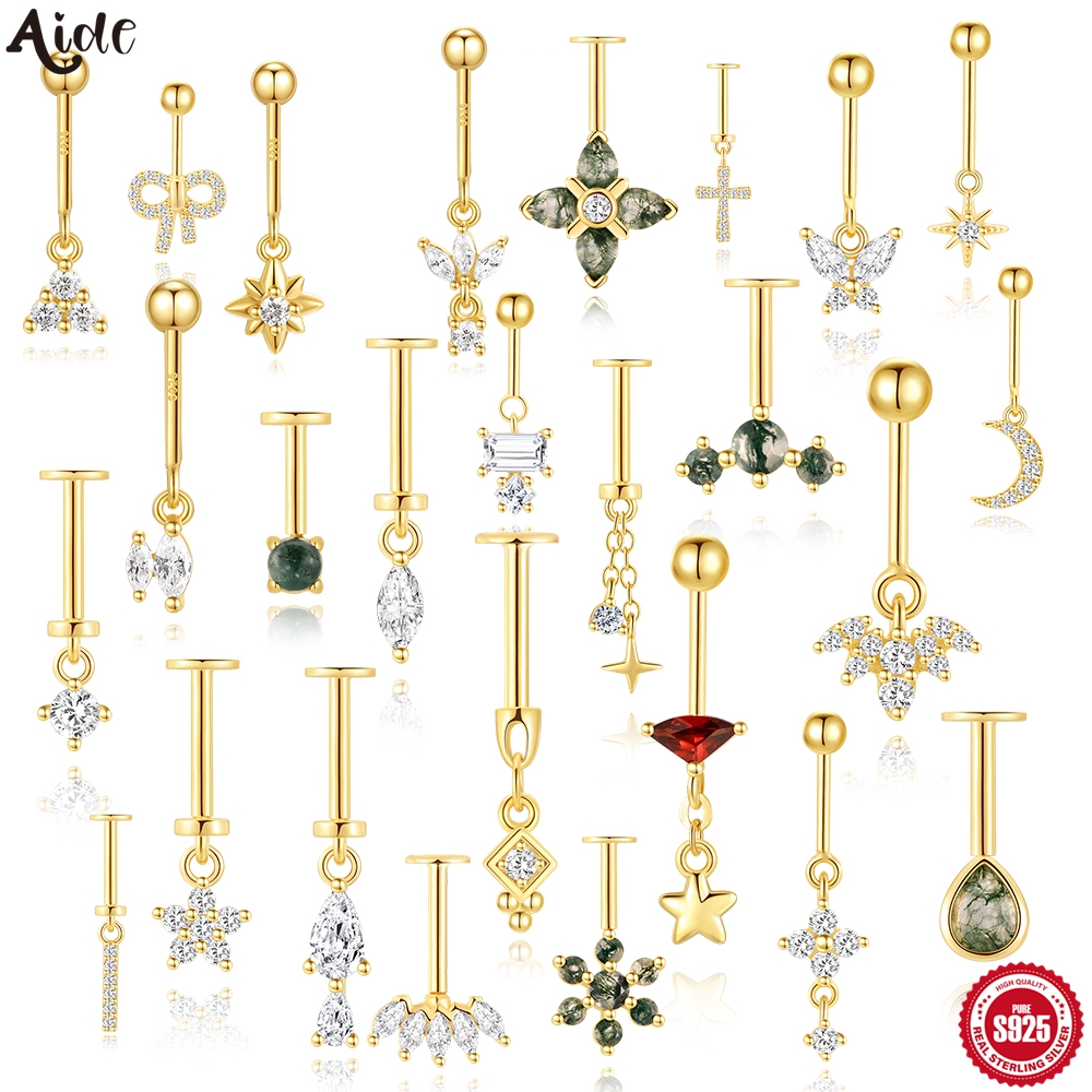 Body Jewelry Labret - Серьга-лабрет Aide из стерлингового серебра 925