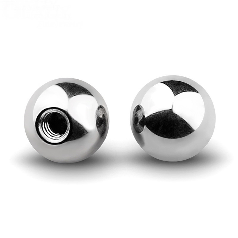 Body Jewelry Labret - 10 шт. титановых шариков G23 16G