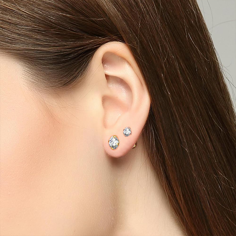 Серьги-гвоздики из титана 16G  – обзор и цена Body Jewelry Labret