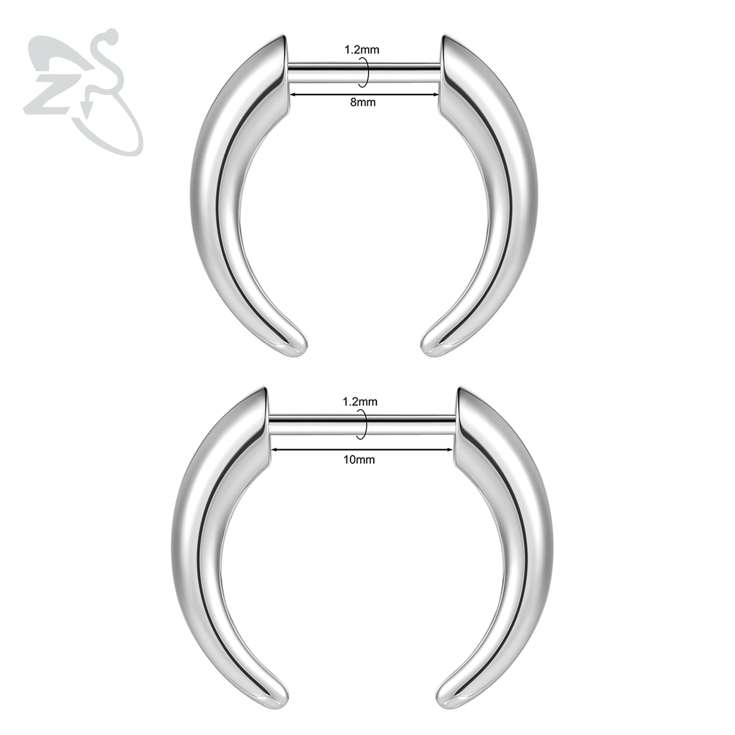 ZS 1 шт., 16 г, безрезьбовое к – обзор и цена Zs Body Jewelry
