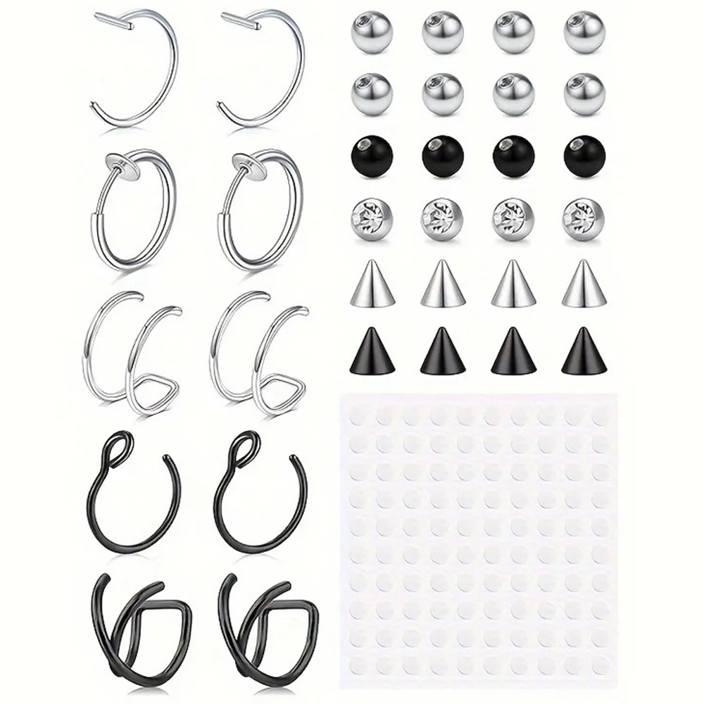Фальшивые пирсинги, фальшивые  – обзор и цена Body Jewelry And Earrings