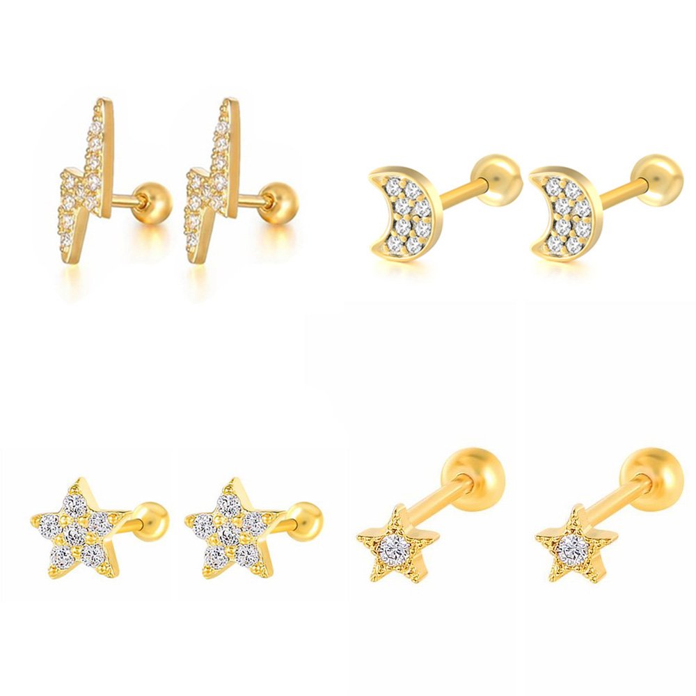 Женские серьги-гвоздики для пи – обзор и цена Body Jewelry Labret