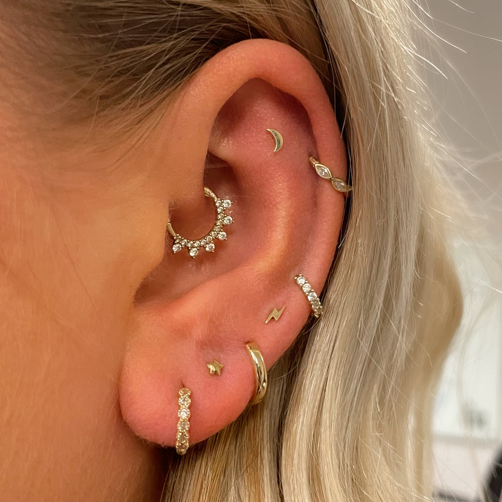 Женские серьги-гвоздики для пи – обзор и цена Body Jewelry Labret