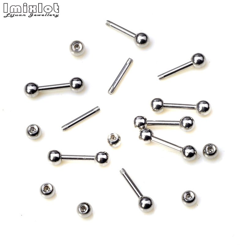 Кольца для пирсинга с языком и – обзор и цена Tongue Barbell Straight
