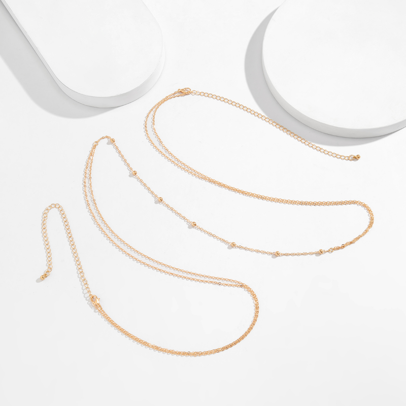 Простое колье-цепочка на грудь – обзор и цена Body Jewels