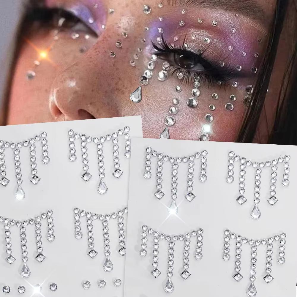 1/5 Листы Лицо Ювелирные издел – обзор и цена Body Jewelry Stickers