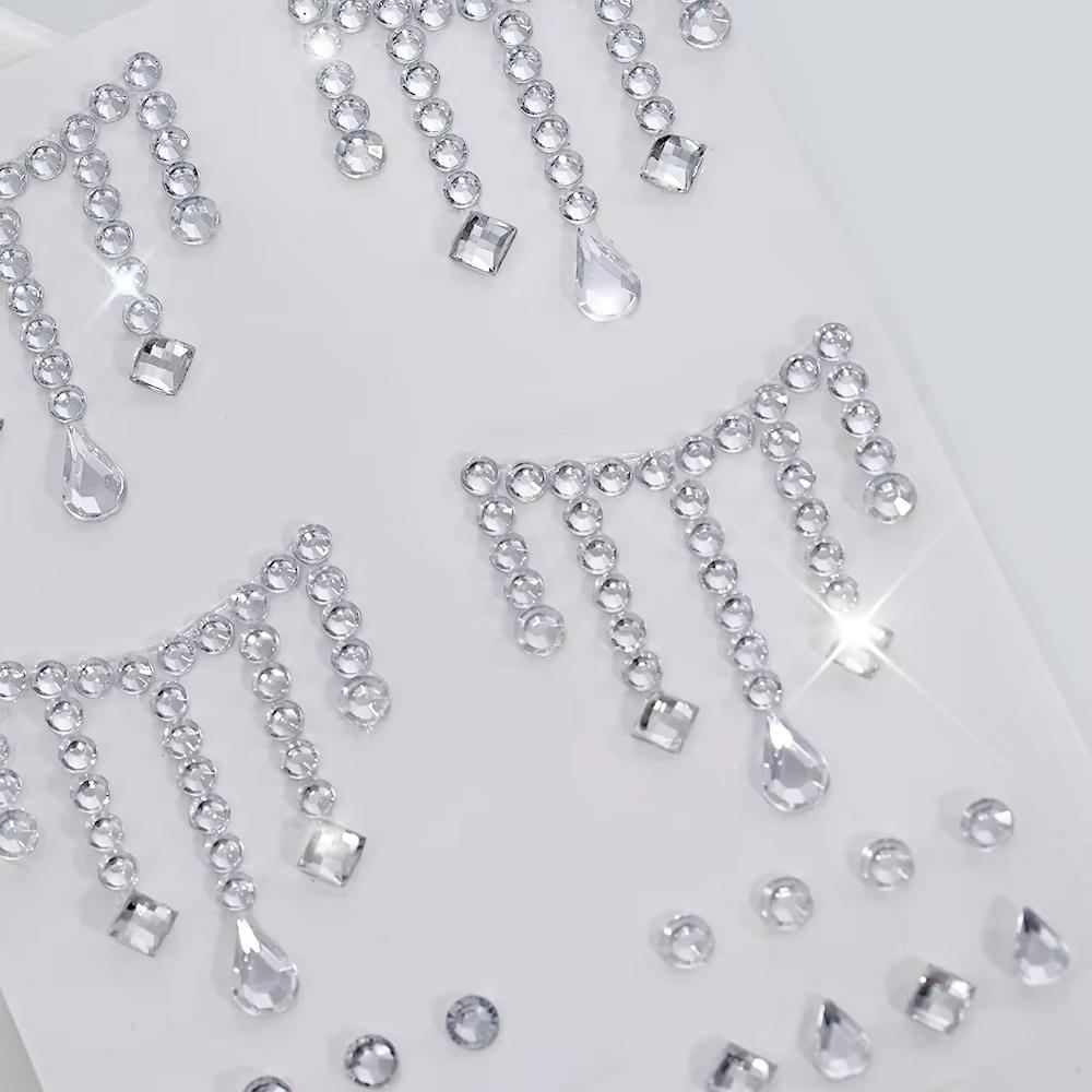 1/5 Листы Лицо Ювелирные издел – обзор и цена Body Jewelry Stickers