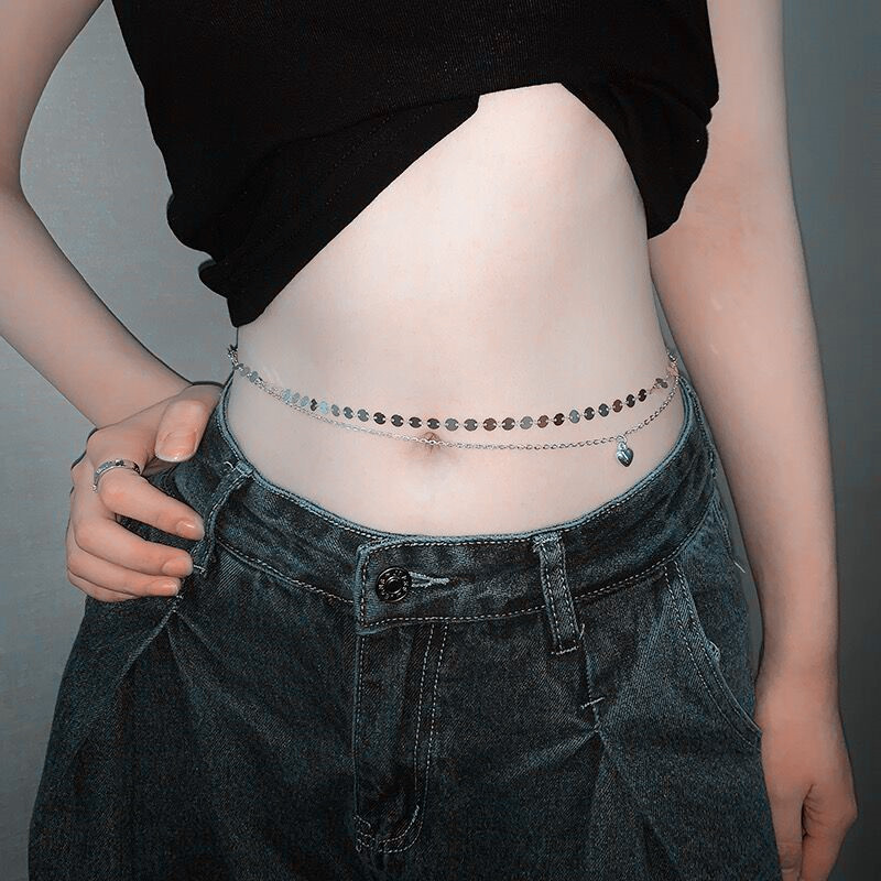 Модная простая двухслойная цеп – обзор и цена Body Jewels