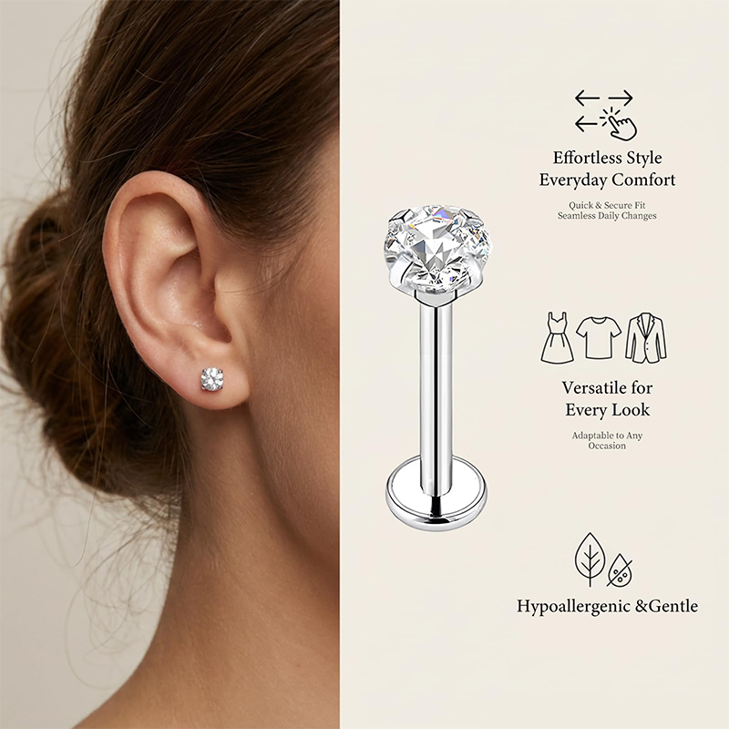 Пирсинг-украшения из хирургиче – обзор и цена Body Jewelry Labret