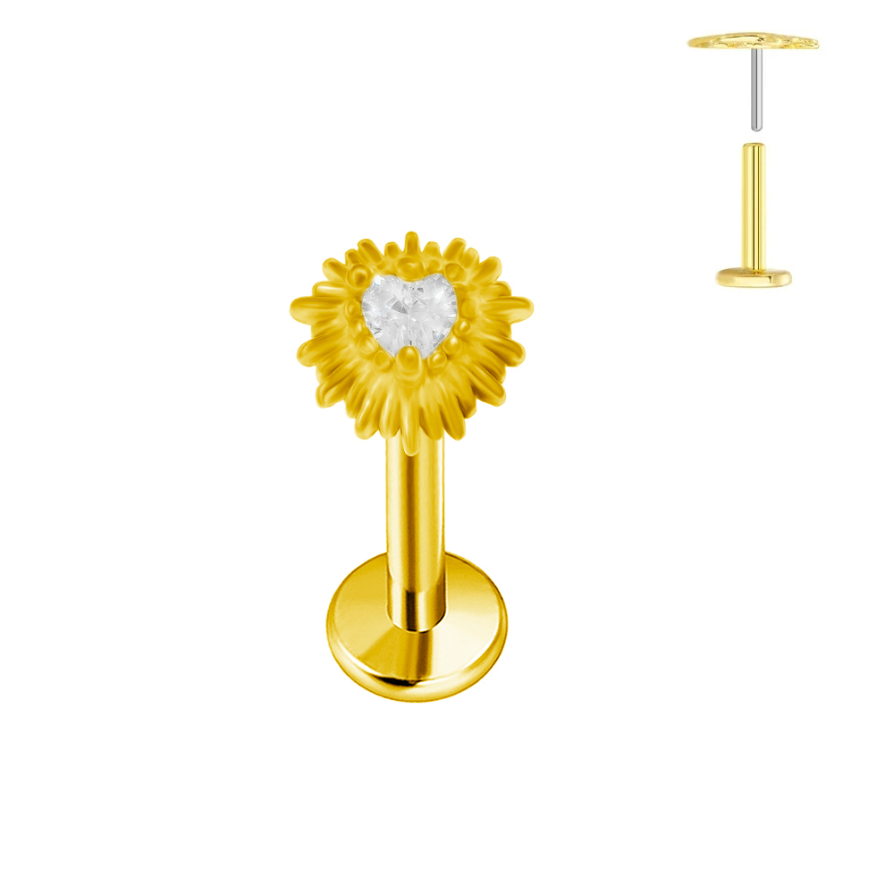 ASTM F136 G23 Титановые серьги – обзор и цена Body Jewelry Labret